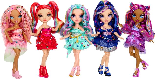 Rainbow High Be Dazzling Fashion bábika - Adeline Rose (Pink)