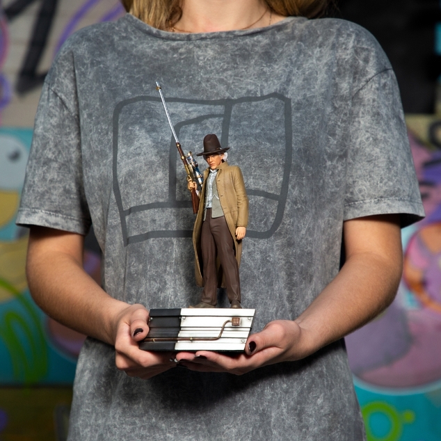 Iron Studios Zurück in die Zukunft Teil III - Doc Brown Statue 1/10