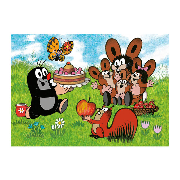 Dino Krtko - Narodeniny 24 maxi Puzzle NOVÉ