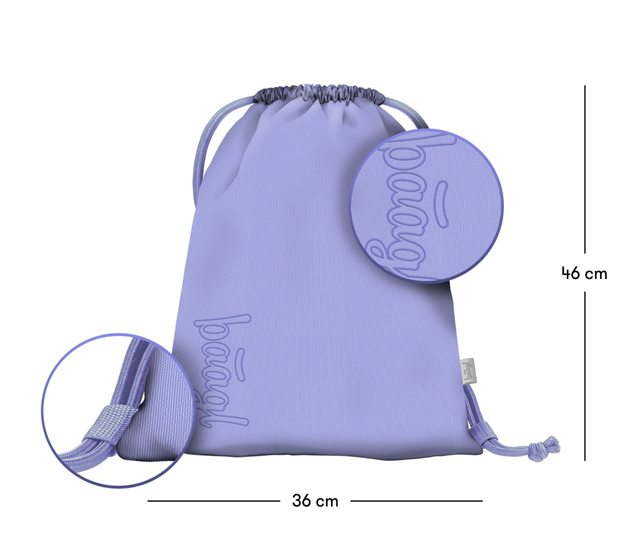 BAAGL Tasche Flieder