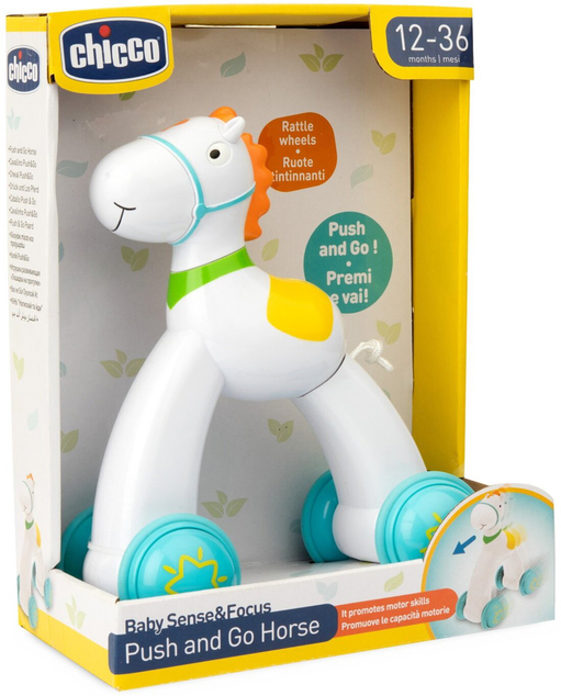 Chicco Hračka Push and Go Koník 12m+