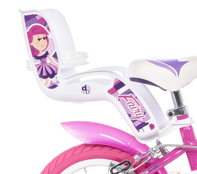 Dino Bikes - Detský bicykel 12" 124RSN-09FY Fairy - ružový