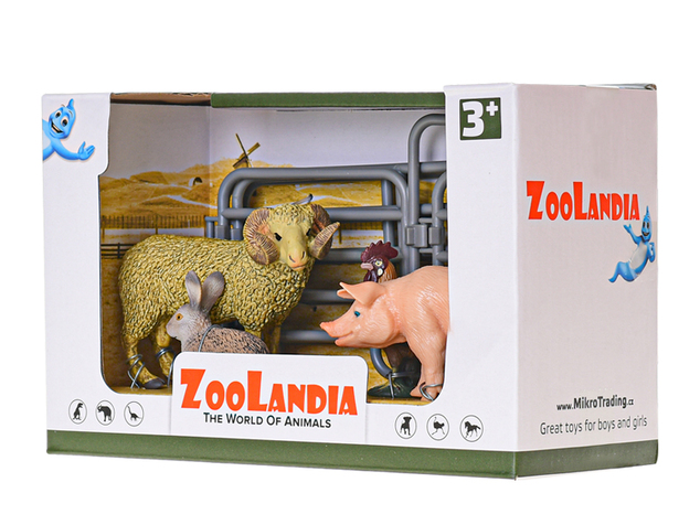 Zoolandia baran s prasaťom a doplnkami