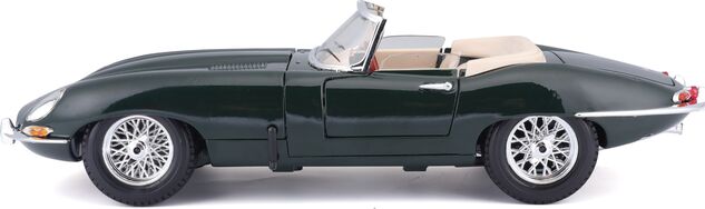 Bburago 1:18 Jaguar "E" Cabriolet (1961) Grün