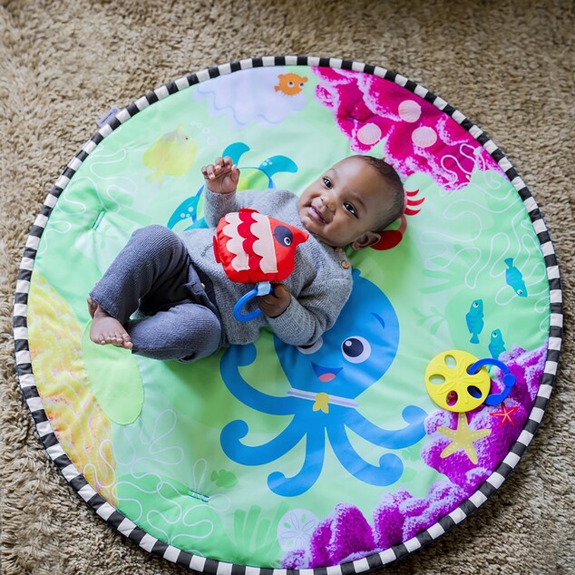 BABY EINSTEIN 2in1 Spieldecke mit Wasserkissen Sea Floor Explorers™ 0m+