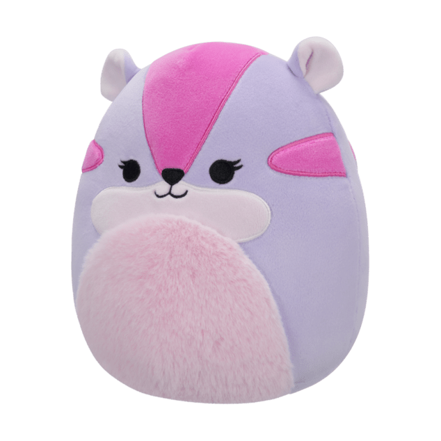 SQUISHMALLOWS Fialovo-ružový chipmunk - Tamara