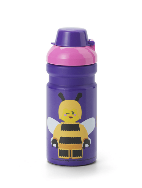 LEGO Bee desiatový set (fľaša a box) - fialová