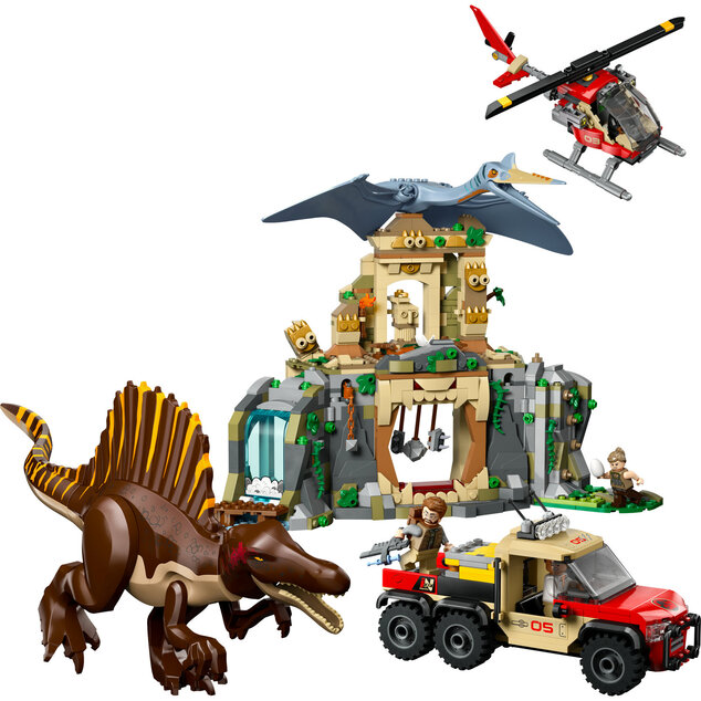 LEGO® Jurassic World™ 76976 Letecká misia spinosaurusa a quetzalcoatlusa