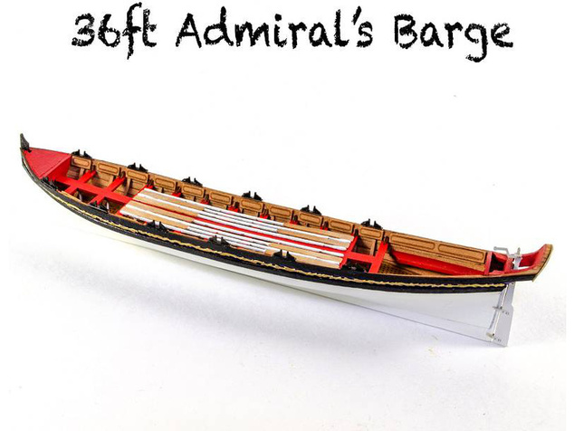 Vanguard Models admirálsky čln 36" 1:64 kit