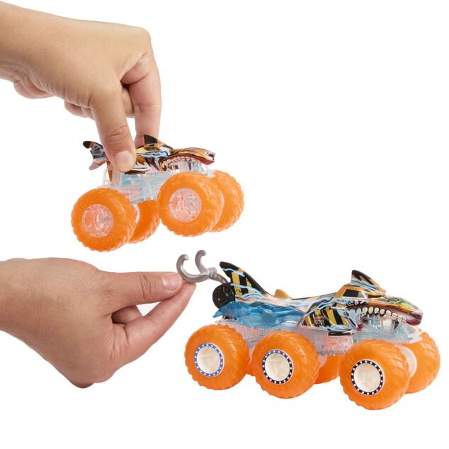 Mattel Hot Wheels Monster trucks power smashers ťahač a truck