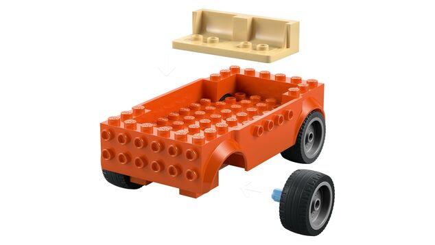 LEGO®Bluey 11202 Bluey und der Familienausflug mit dem Auto zum Strand