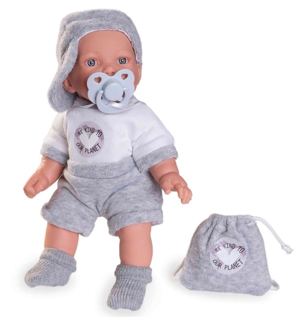 Antonio Juan 12321 PETIT - realistická bábika so zvukmi a mäkkým látkovým telom - 27 cm