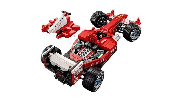 LEGO® Icons 11375 Ferrari F2004 és Michael Schumacher