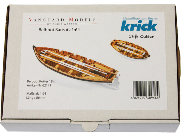 Vanguard Models Kutter boat 18 "1:64 kit