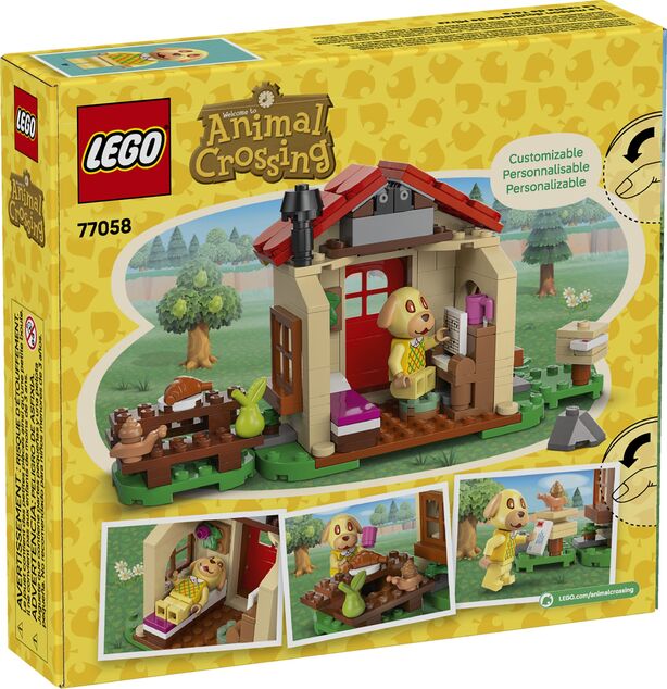 LEGO®Animal Crossing 77058 Goldie a jej útulný domček
