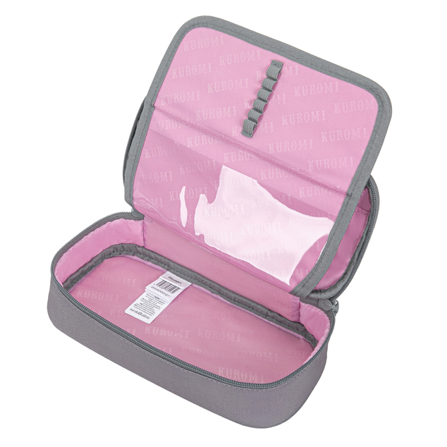 BAAGL Školský peračník etui Kuromi Grey GRS
