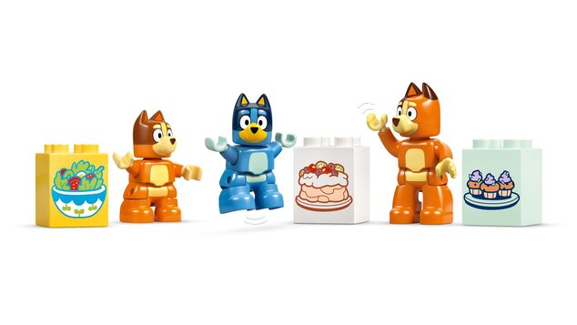 LEGO® DUPLO® 10459 Dom Bluey a pamäťová hra