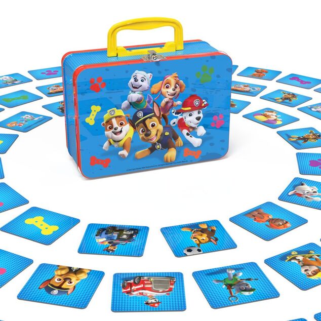 Spin Master Games Paw Patrol Pexeso v plechovom kufríku