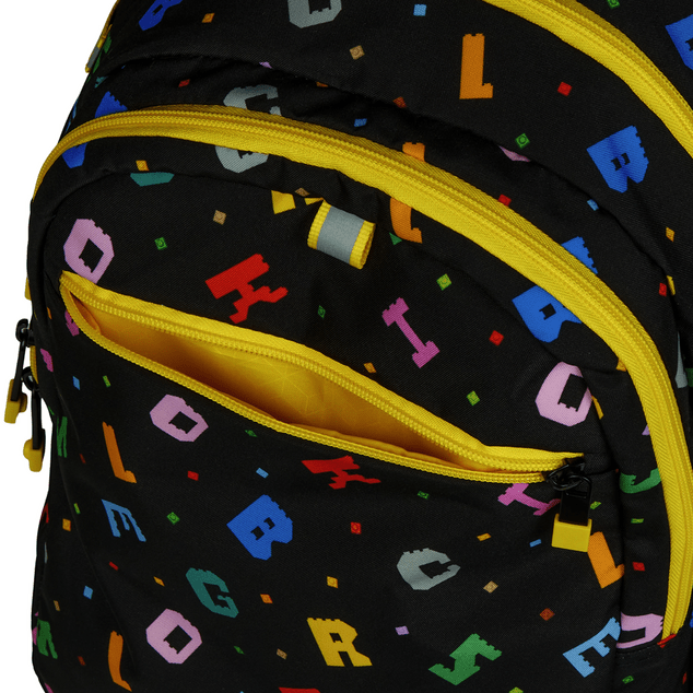 LEGO Colorful Typography - mochila Extended