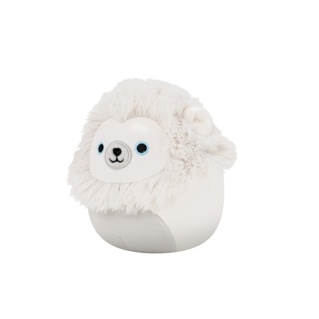 Squishmallows Biely lev – Titus, 13 cm