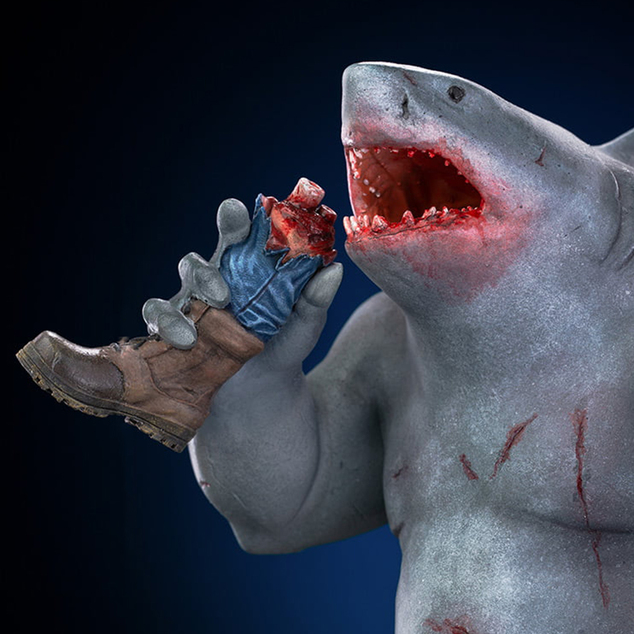 Iron Studios DC Universe The Suicide Squad - King Shark, merilo 1:10 - 23
