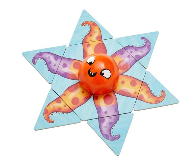 Haba Gesellschaftsspiel für Kinder Hallo Tintenfisch ab 4 Jahren