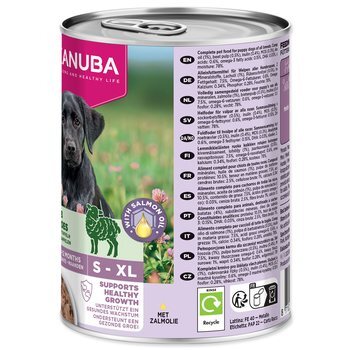 Konzerva EUKANUBA Puppy bohatá na jahňacie so zemiakmi 400 g