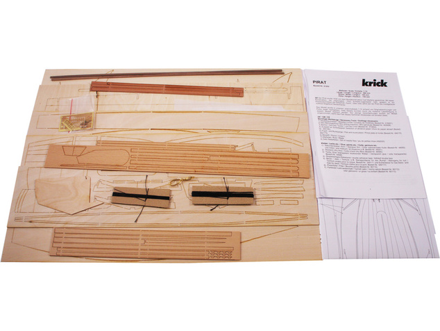 Krick Pirat plachetnica kit