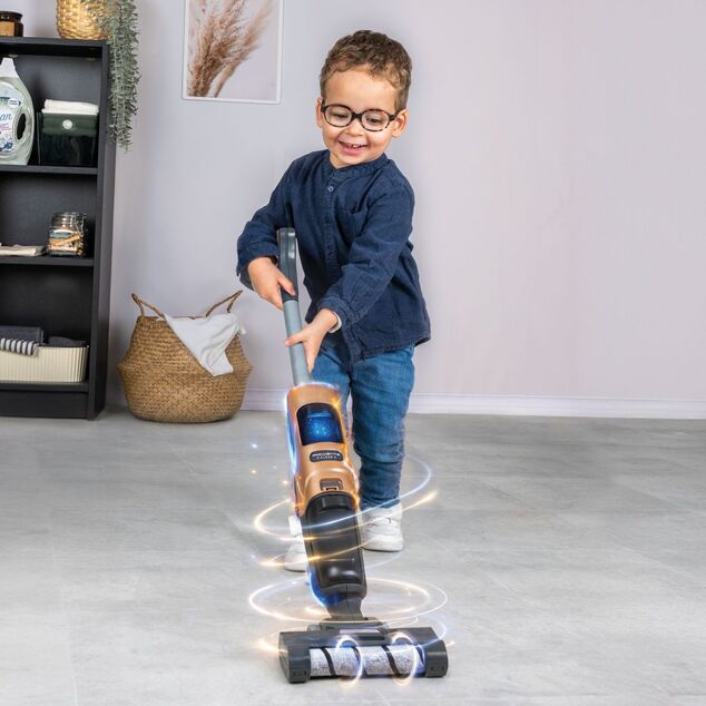 Smoby Rowenta X-Clean 4 Bodenreiniger und Staubsauger