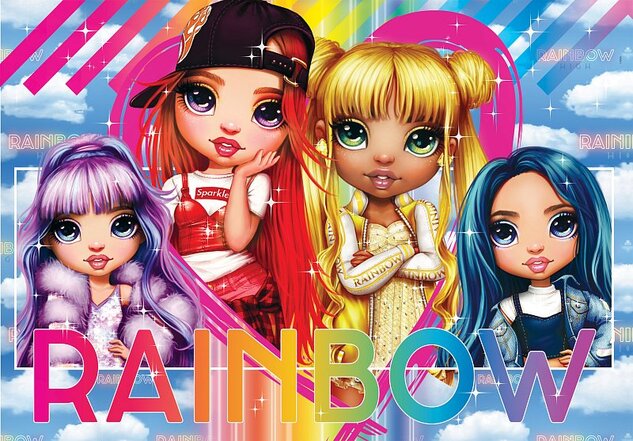 Clementoni Puzzle 180 - Rainbow High 2