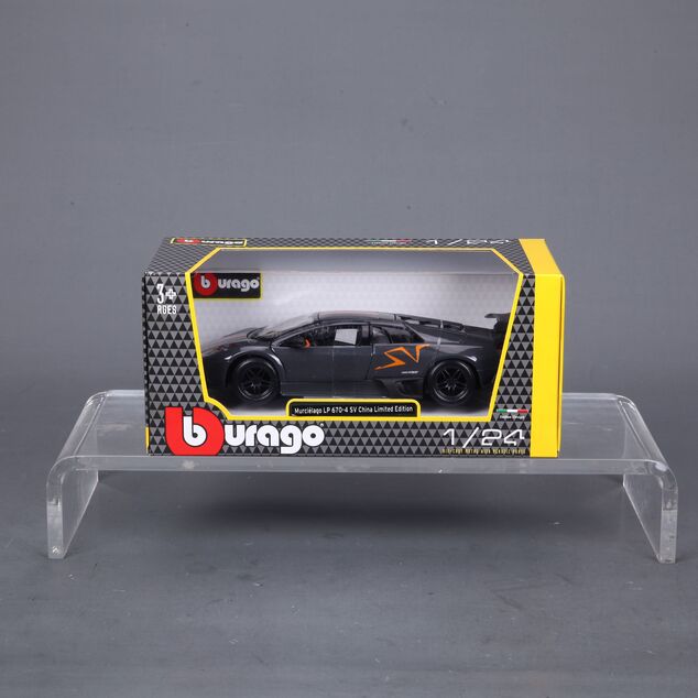 Bburago 1:24 Lamborghini MURCIELAGO LP 670-4 SV Metallic Grau