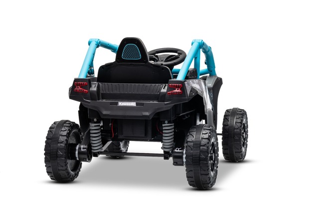 Elektrické autíčko Kawasaki TERYX KRX 1000 12V, modré, jednomiestne, odpružená zadná nápra