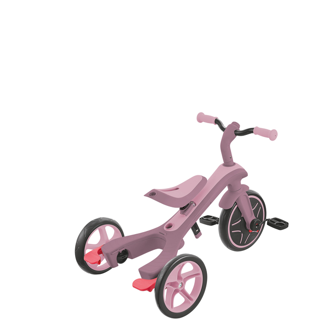 Globber trojkolka Explorer Trike 4in1 Ecologic Berry