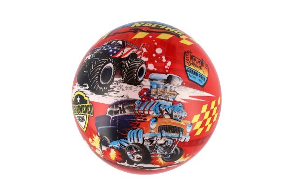 Lopta Super cars monster truck nafúknutý 23cm