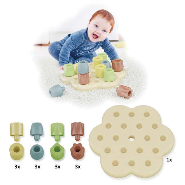 Quercetti PlayBio - Chunky Peggy