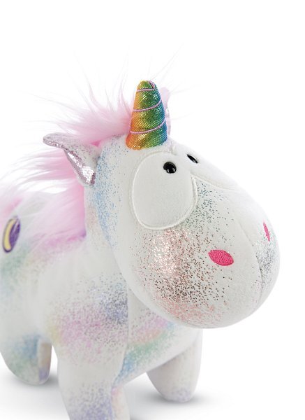 NICI plišani jednorog čuvar mjeseca 22 cm ZELENI