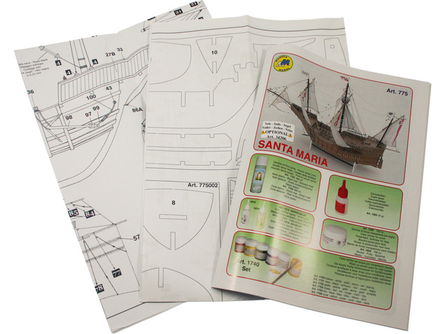 Mantua Model Santa Maria 1:50 kit
