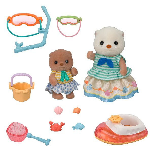 Sylvanian Families Vydrie sestry na dovolenke pri mori