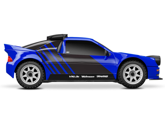 Traxxas Mini Rally Ford RS200 1:12 4WD VXL RTR šedý