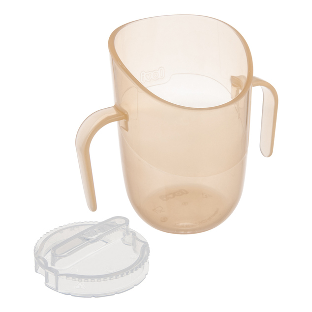 LOVI Trening skodelica Genius 150ml Nude