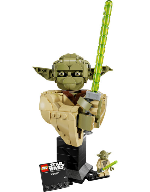 LEGO® Star Wars™ 75438 Bustul lui Yoda