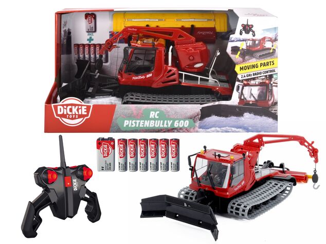 Dickie RC Rolba Pistenbully 600, 1:18, 51 cm, 3ch