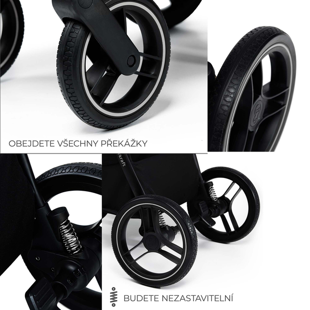 Kinderkraft Kočík kombinovaný Nea 2 2v1 Platinum Grey