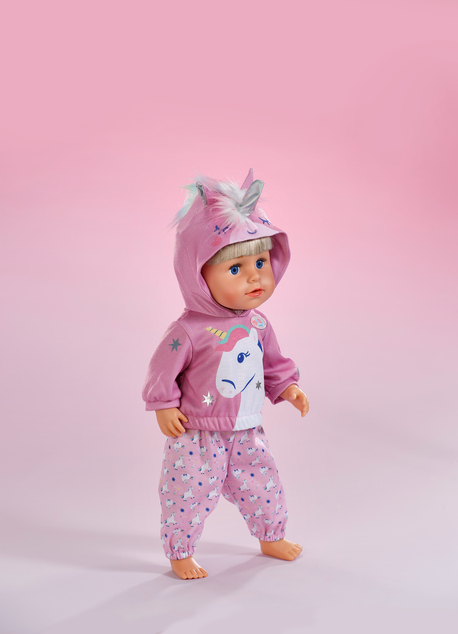 Zapf BABY born Oblečenie jednorožec, 43 cm