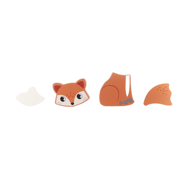 Drevené puzzle malé, Fox