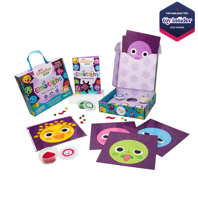 MY CREATIVE BOX® Senzorická kreatívna sada na modelovanie Emócie
