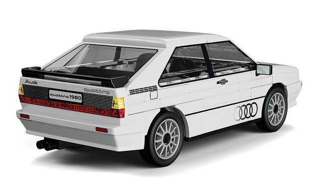 Cobi Audi Quattro (1980), 1:35, 88 k