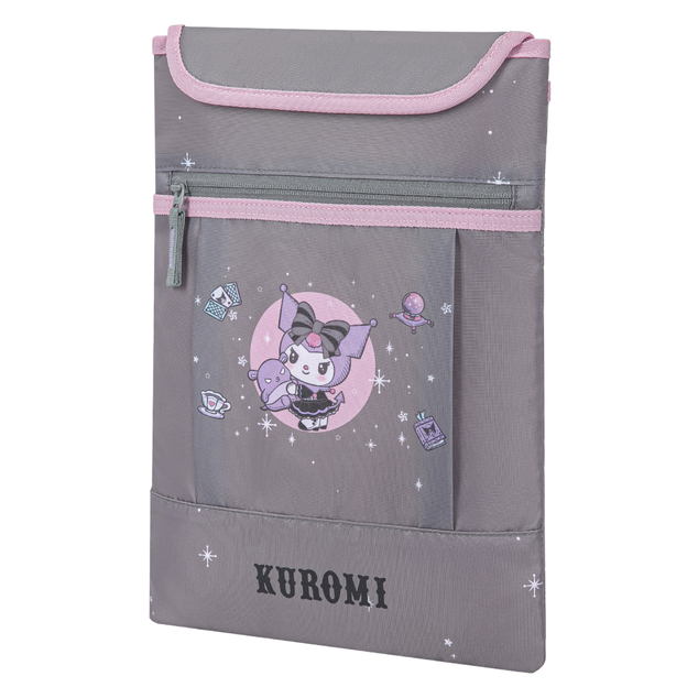 BAAGL SET 5 Skate Kuromi Grey: Rucksack, Federmäppchen, Sporttasche, Gürteltasche, Notebookhülle