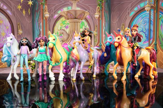 Unicorn Academy Valentin és Cinder figurák