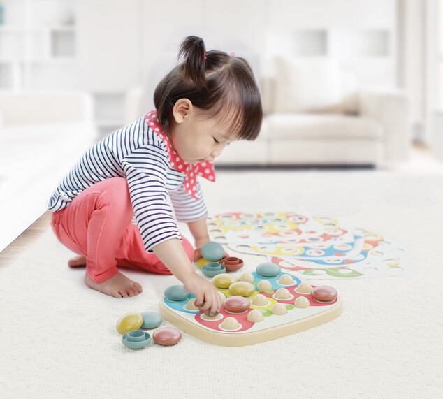 Quercetti PlayBio  - Fanta Color Baby - mozaika